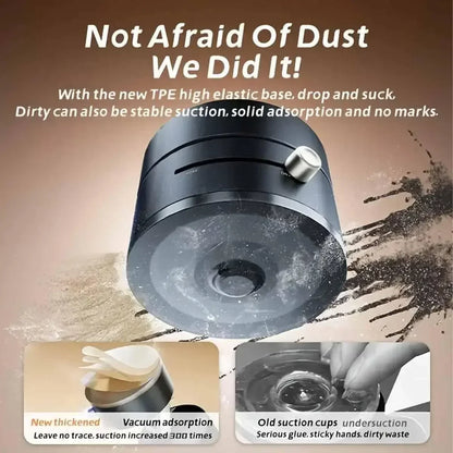 Mini Foldable Mobile Phone Holder Vacuum Suction Cup Holder Magnetic Car Phone Holder for Iphone/ Android Phone Accessories